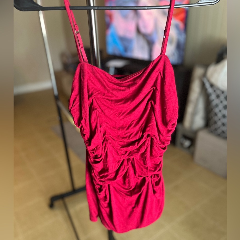 Vintage Express Red Tank Top
